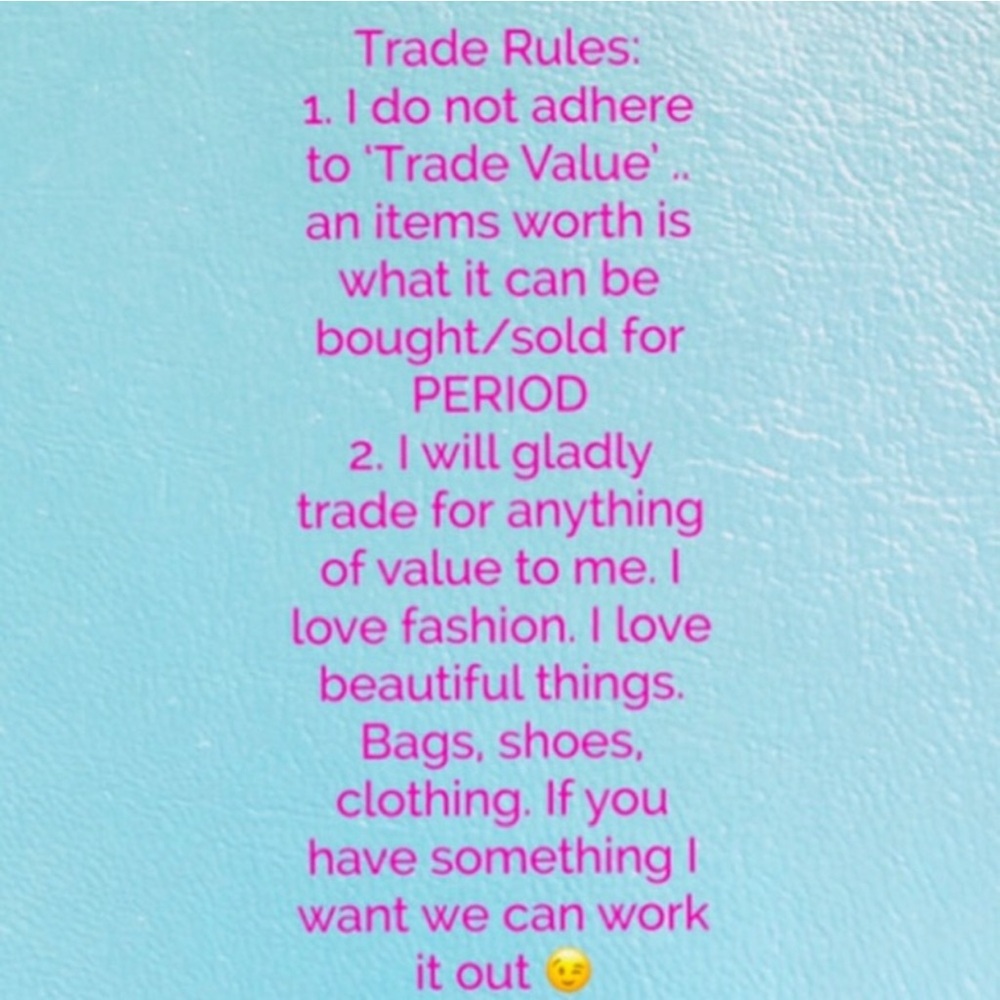I will gladly trade anyone I’m open to it